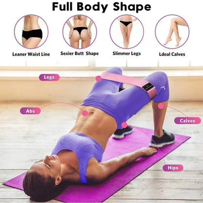 Yoga Fitness Resistance Band Buttocks Expansion
