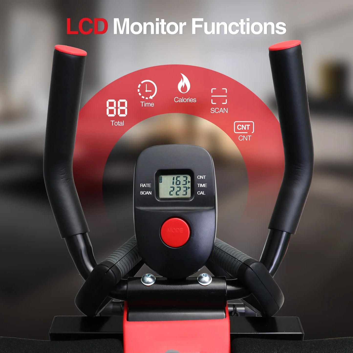 Adjustable Height Waist Trainer Foldable Home Gym Equipment