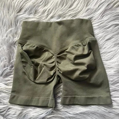 Women's Yoga Shorts Stretch Breathable Running Shorts