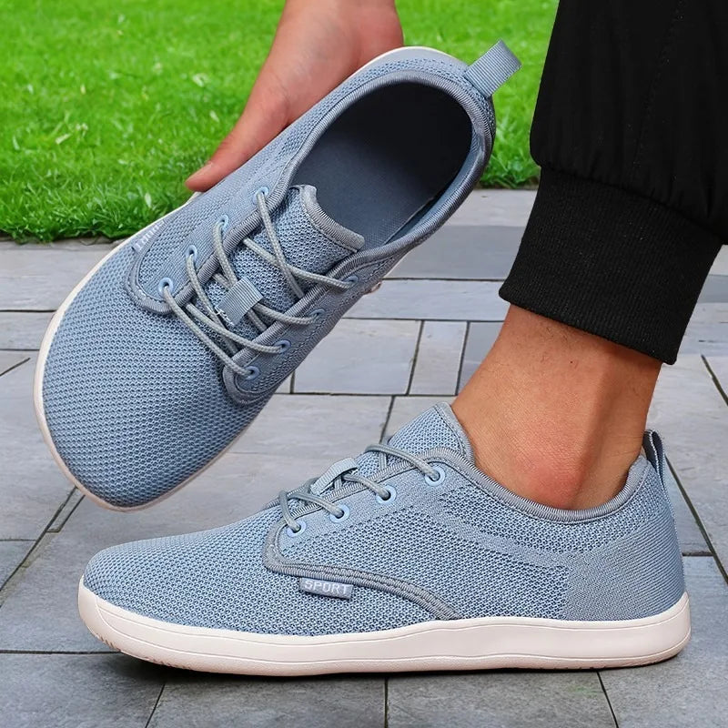 Wide Toe Shoes Breathable Knitted Mesh Comfortable Barefoot
