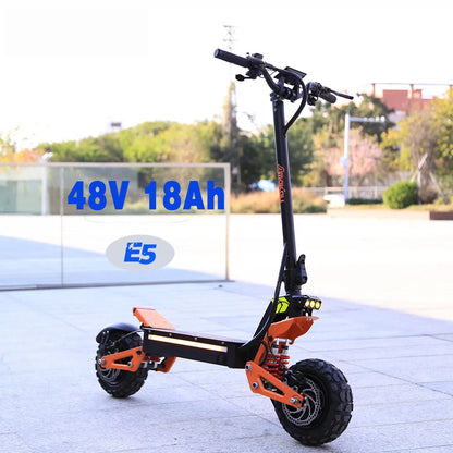 Upgraded NFC Unlocking LCD X5 6000W Dual Motor Eelectric Scooter