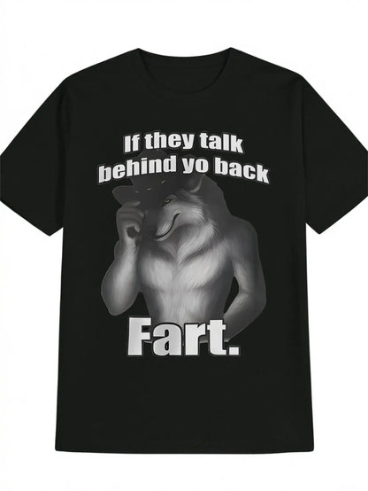 Funny Men's Short Sleeve Graphic Fashion T-shirt