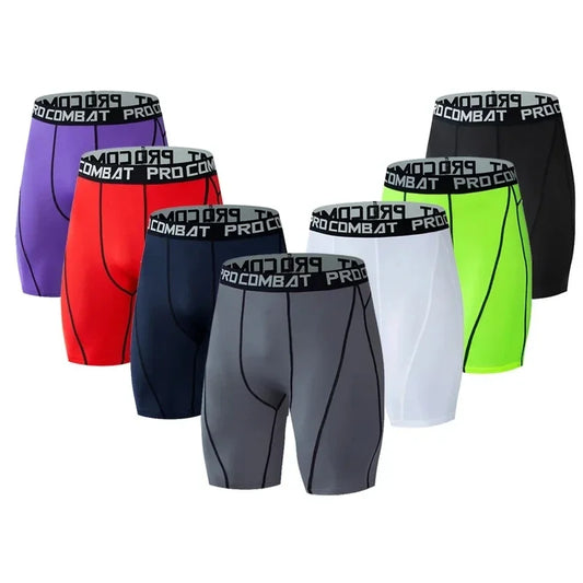 Training Bottoming Shorts Mens Compression Leggings