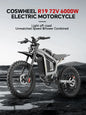 Adult Electric Bike 3000W Power Motor High-Strength Off-Road Tires