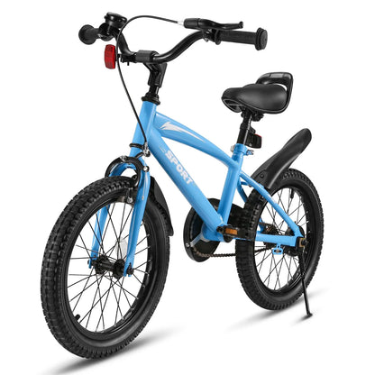 Kids Bike with Training Wheels, Dual Handbrake