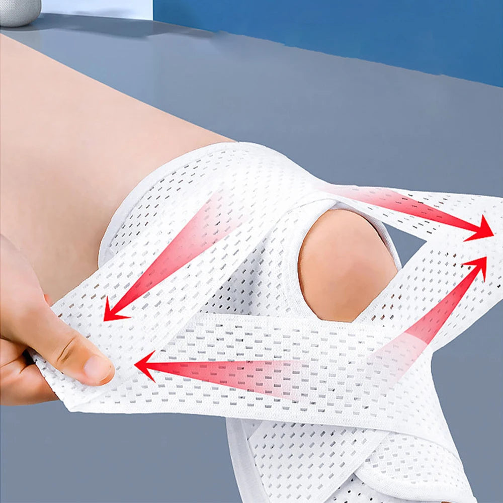 Men- Women Pressurized Elastic Knee Pads for Support