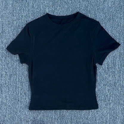 Women's Short Sleeved Yoga T-shirt for Fitness