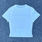 Women's Short Sleeved Yoga T-shirt for Fitness