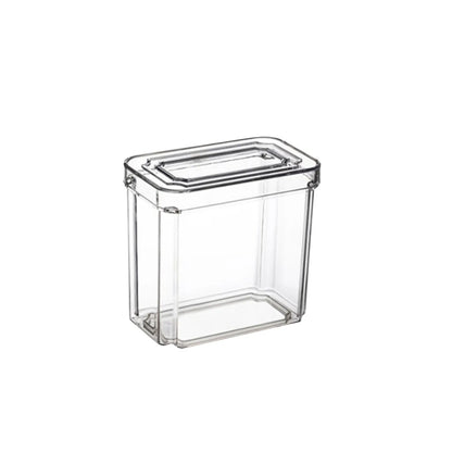 Refrigerator Storage Box With Lid Transparent