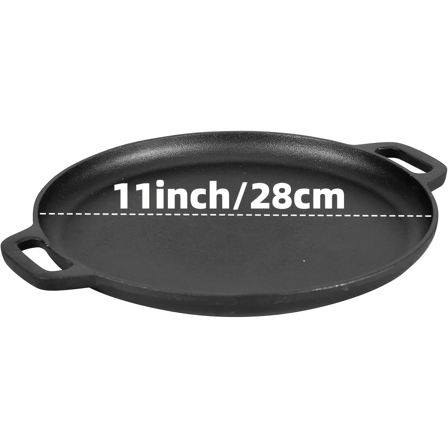 3PCS Cast Iron Skillet Set (6/8/10 Inch)  Pre-Seasoned