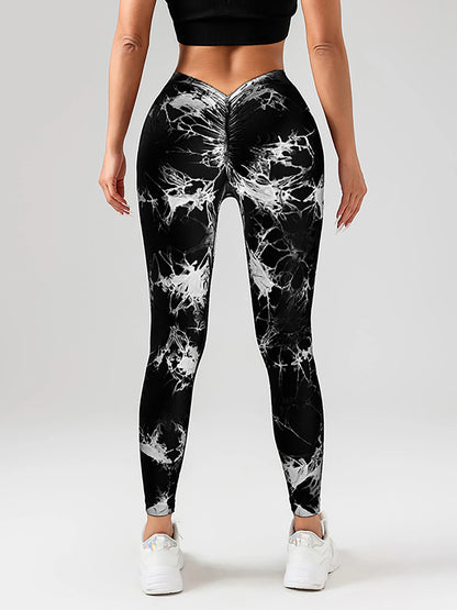 Butt Lifting V Back Leggings Buttery Soft
