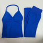Women Backless Tank Tops High Waist Scrunch Gym Suit