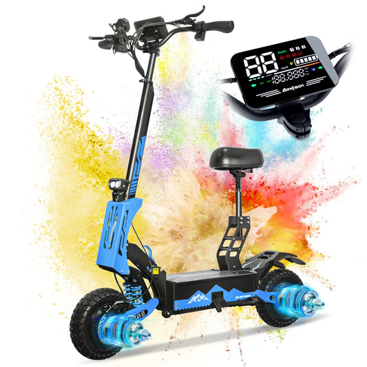 Electric Scooter 46MPH , Vacuum Tires 330LBS
