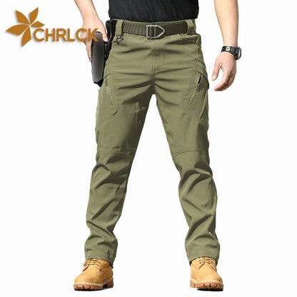 Men Waterproof Hunting Fishing Camping Pants Wear-resistant
