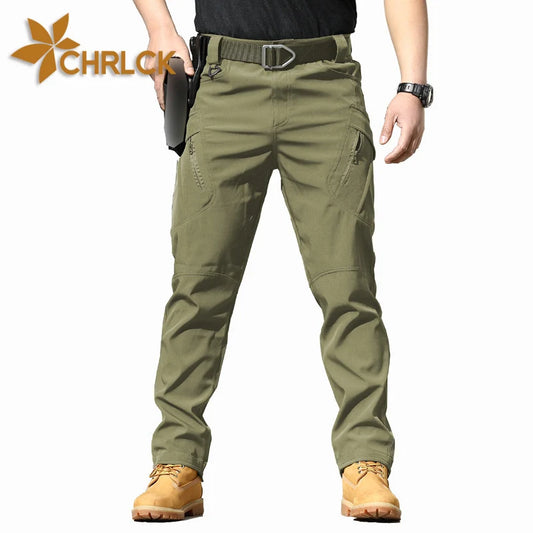 Men Waterproof Hunting Fishing Camping Pants Wear-resistant