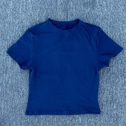 Women's Short Sleeved Yoga T-shirt for Fitness