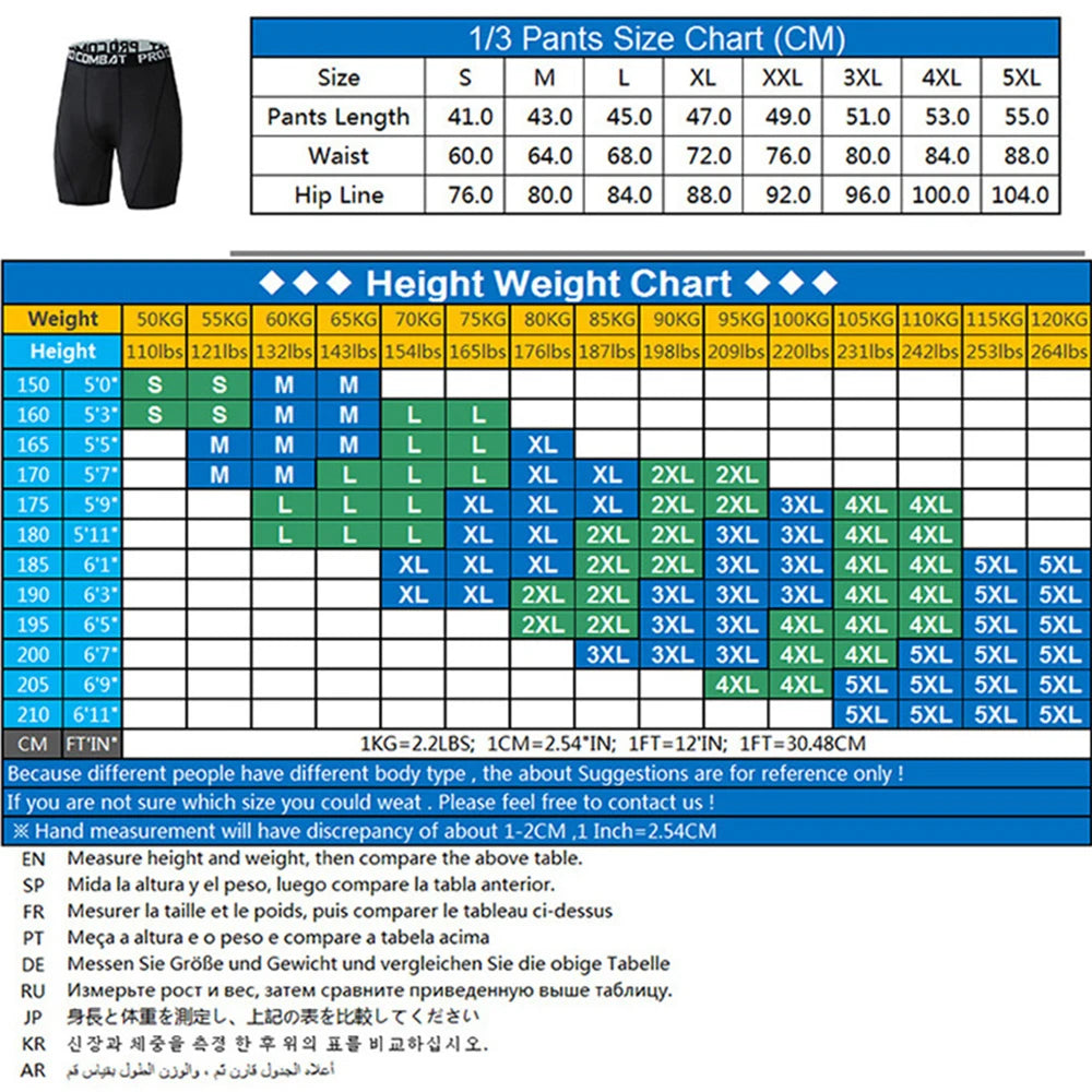 Training Bottoming Shorts Mens Compression Leggings