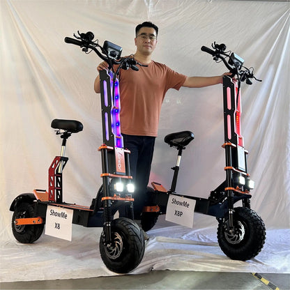 Adult Off-road Electric Scooter Speed 100KM/H Mileage 120KM