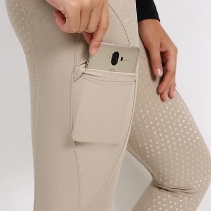 White Horse Riding Pants Women Equestrian