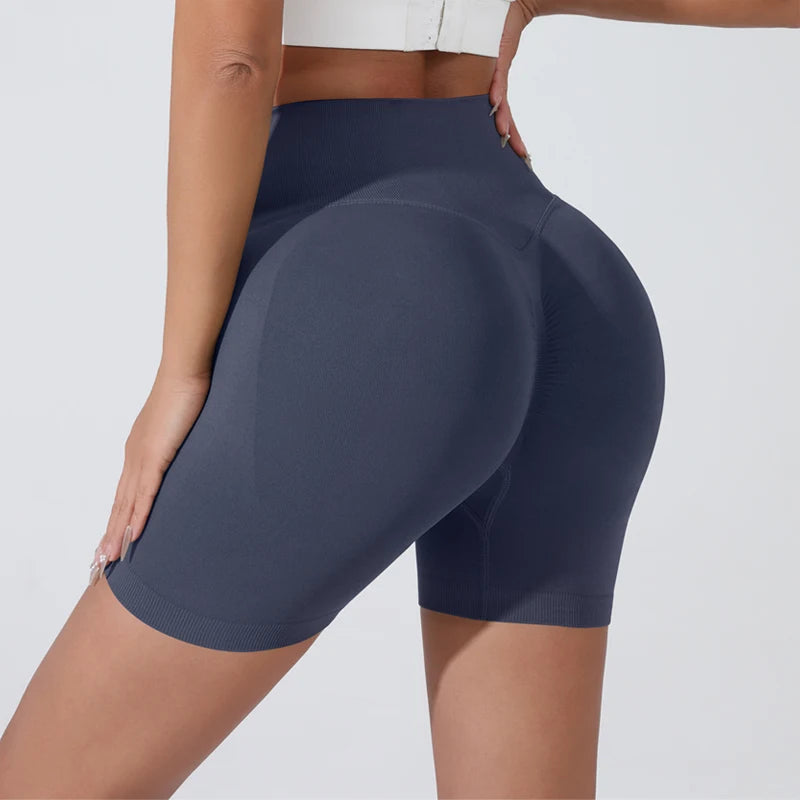 Women's High-Waist Breathable Yoga Shorts for Summer