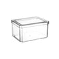 Refrigerator Storage Box With Lid Transparent