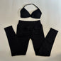 Sports Bra Fitness Gym Clothing Workout Set 2 Pieces
