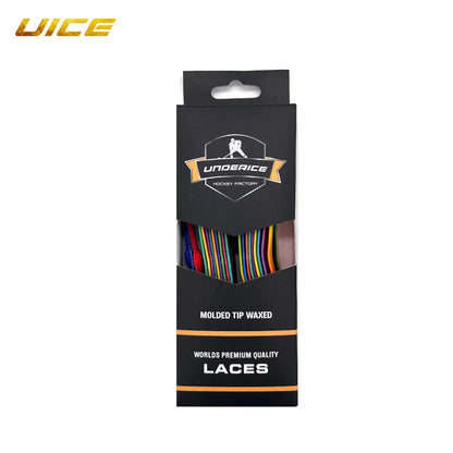 Hockey Skate Laces Braid Reinforced Waxed Tip