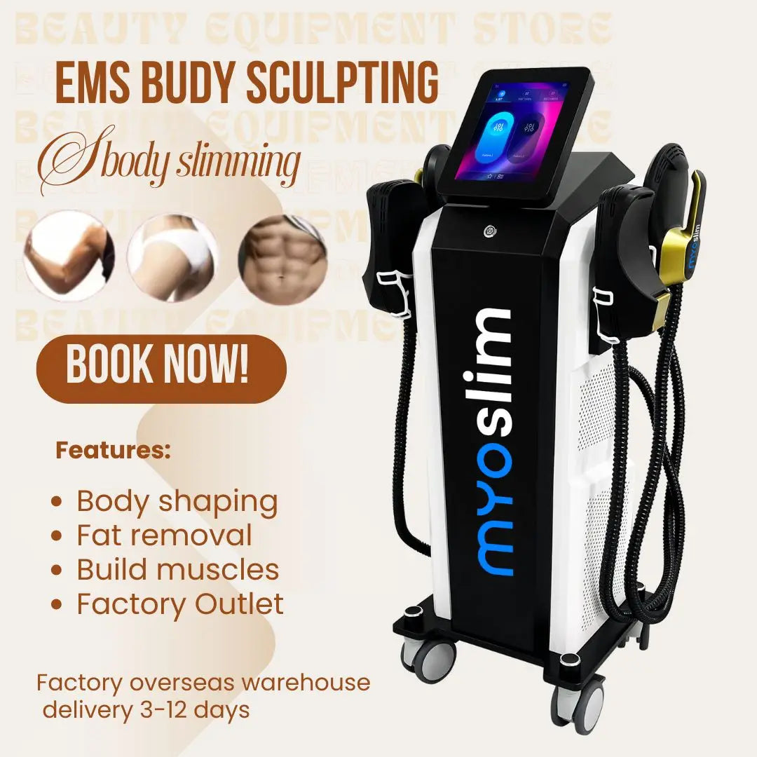 EMS Body Sculpt 15Tesla 6500w EMS Body Slimming Fat Burning