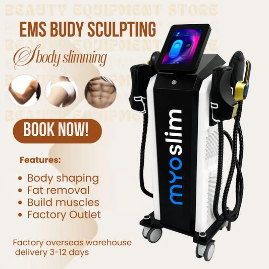 EMS Body Sculpt 15Tesla 6500w EMS Body Slimming Fat Burning