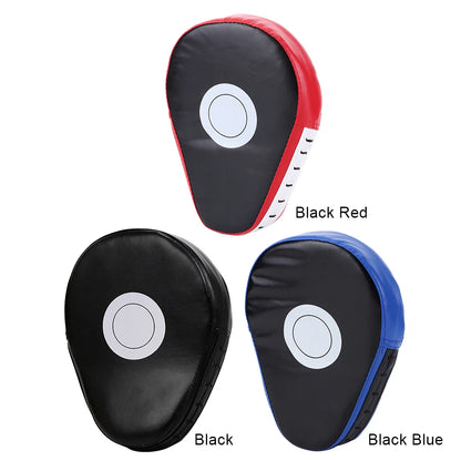 Leather Punching Mitts Breathable Boxing Pad for Martial Arts Training