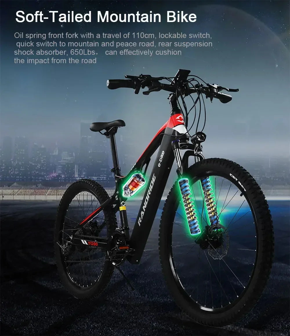 Electric Bike Hydraulic brake 27*2.4inch tire