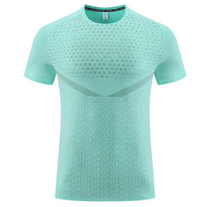 Gym Shirts Fashion Running Casual Breathable Workout Tee