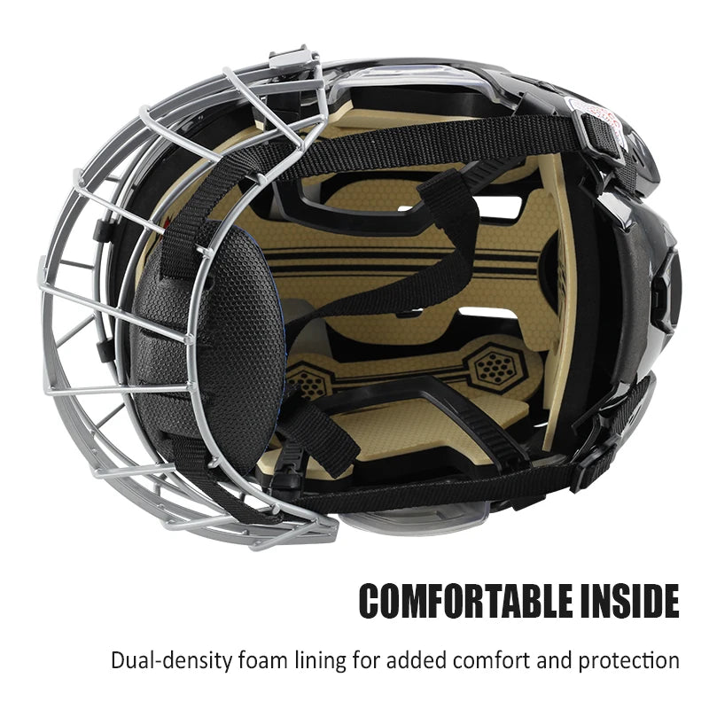 Adjustable Hockey Helmet Full Face Adult