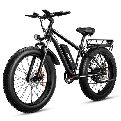 Adults 1000W Electric Bicycle 26" Fat Tire, 31mph Shock Absorber