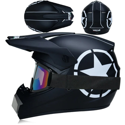 Super light motorcycle ATV Dirt bike downhill off road helmets