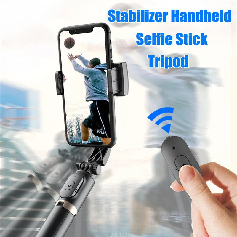 Stabilizer Selfie Stick Wireless Foldable Tripod / Bluetooth