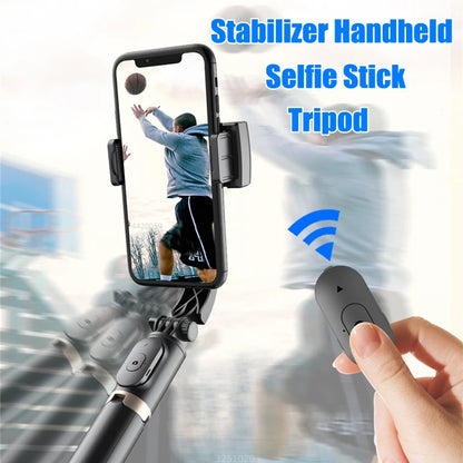 Stabilizer Selfie Stick Wireless Foldable Tripod / Bluetooth