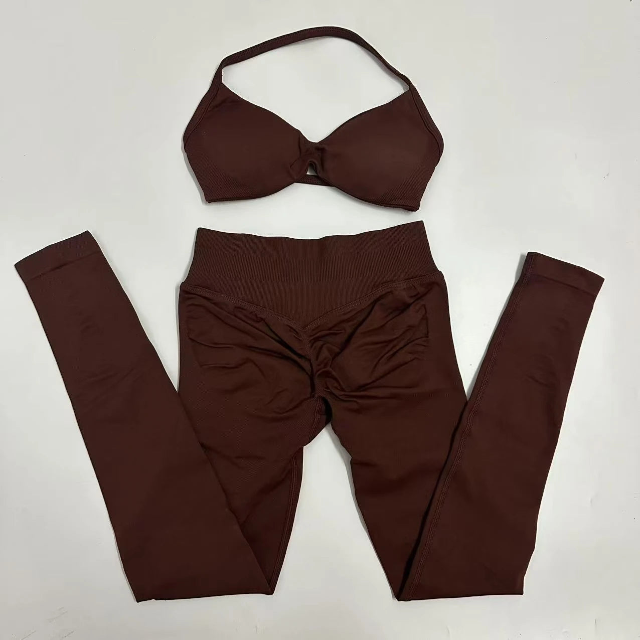 Sports Bra Fitness Gym Clothing Workout Set 2 Pieces