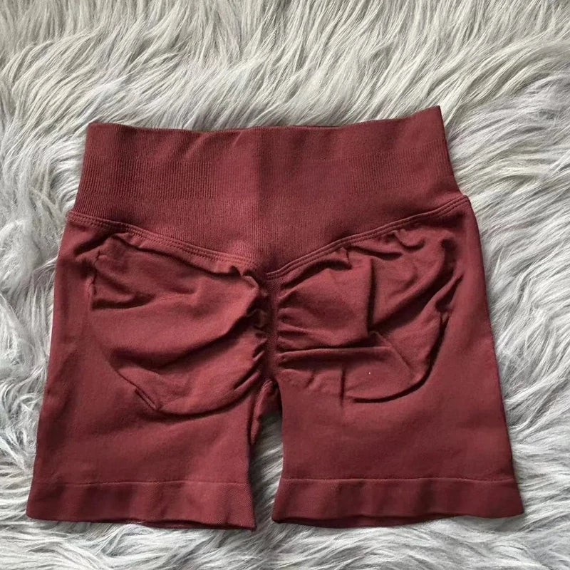 Women's Yoga Shorts Stretch Breathable Running Shorts