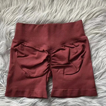 Women's Yoga Shorts Stretch Breathable Running Shorts