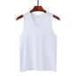 Men  Silk Tank Top Sports Fit