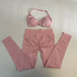 Sports Bra Fitness Gym Clothing Workout Set 2 Pieces