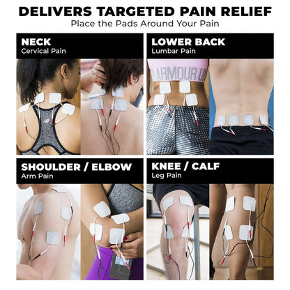Electric Muscle Therapy Stimulator High-Frequency Adjustable Body Massage