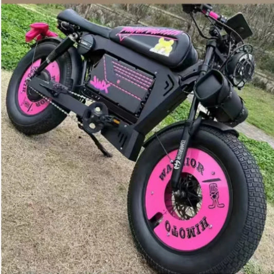Electric Bikes Up to 3000W 60V 45AH Black Warrior