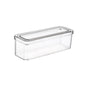 Refrigerator Storage Box With Lid Transparent