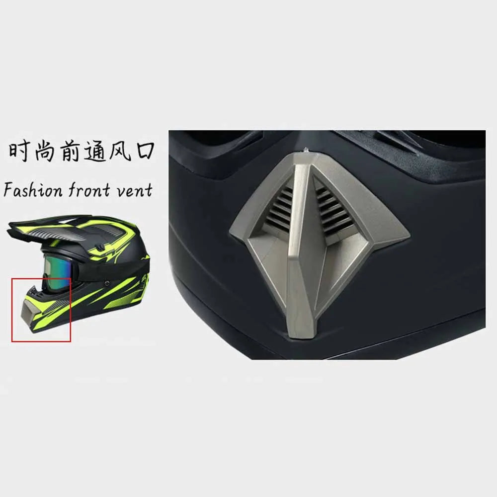 Motocross Helmets Purple Track Full face wear resistant