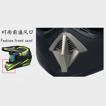 Motocross Helmets Purple Track Full face wear resistant