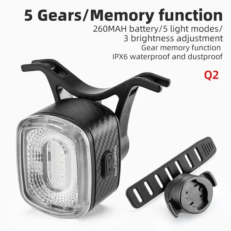 Smart Bicycle Brake  Rear Light Auto Stop