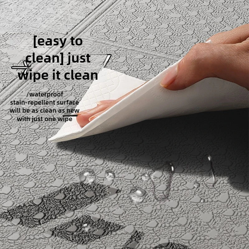 Extra Wide Yoga Mat Thick Foldable Non-Slip