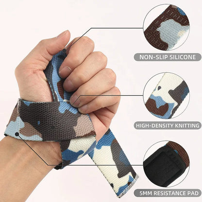 Weightlifting Wrist Straps Strength Training Support Grip Band